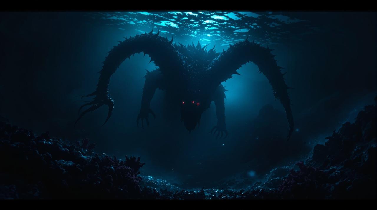 深海惊魂:未知生物 - 惊悚视频封面